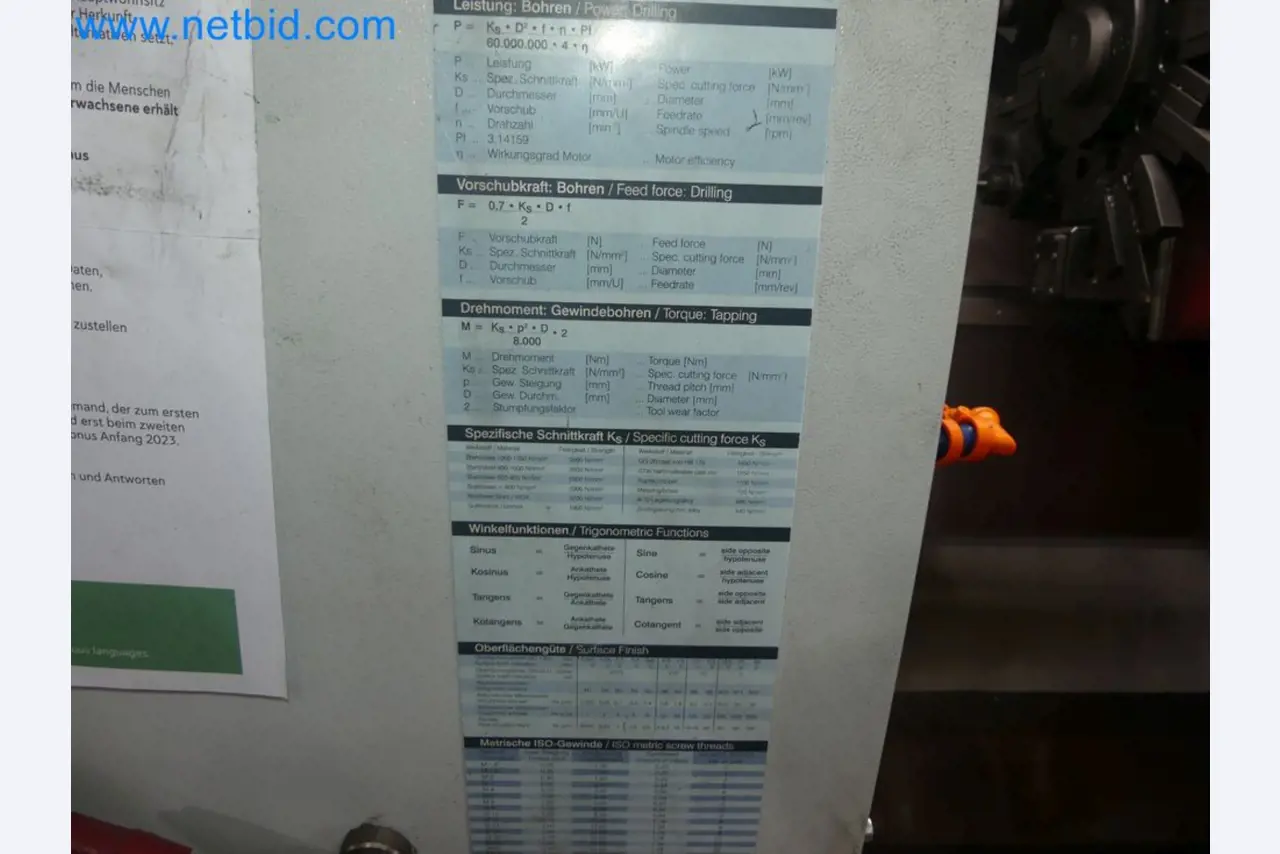 3-axis CNC lathe EMCO Turn E45-29