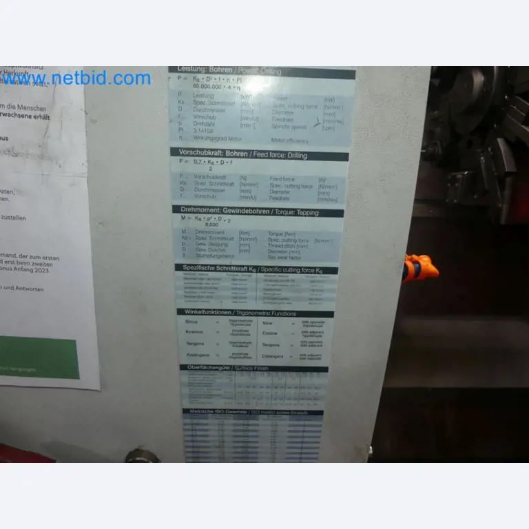 3-axis CNC lathe EMCO Turn E45-29