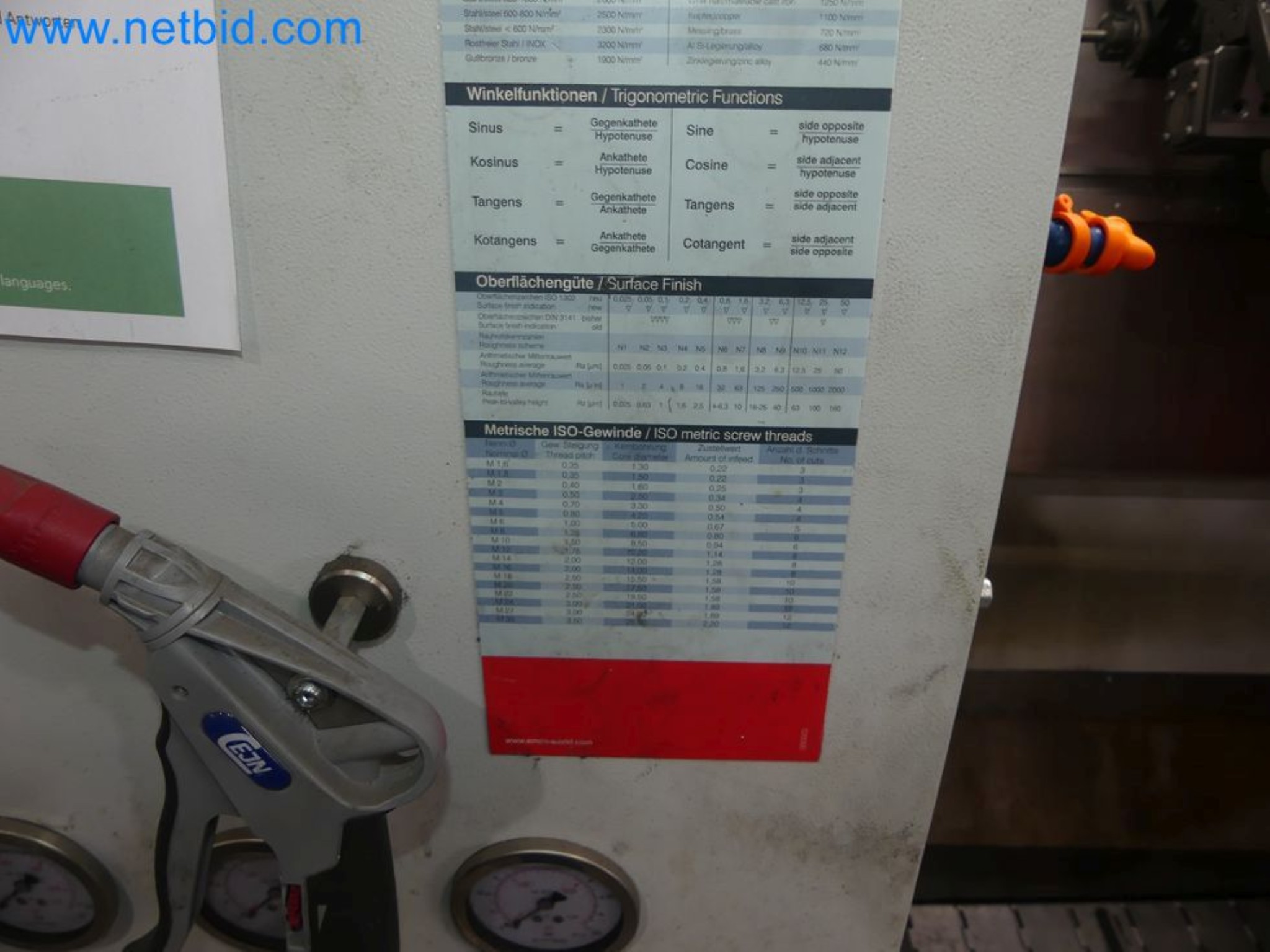 3-axis CNC lathe EMCO Turn E45-30