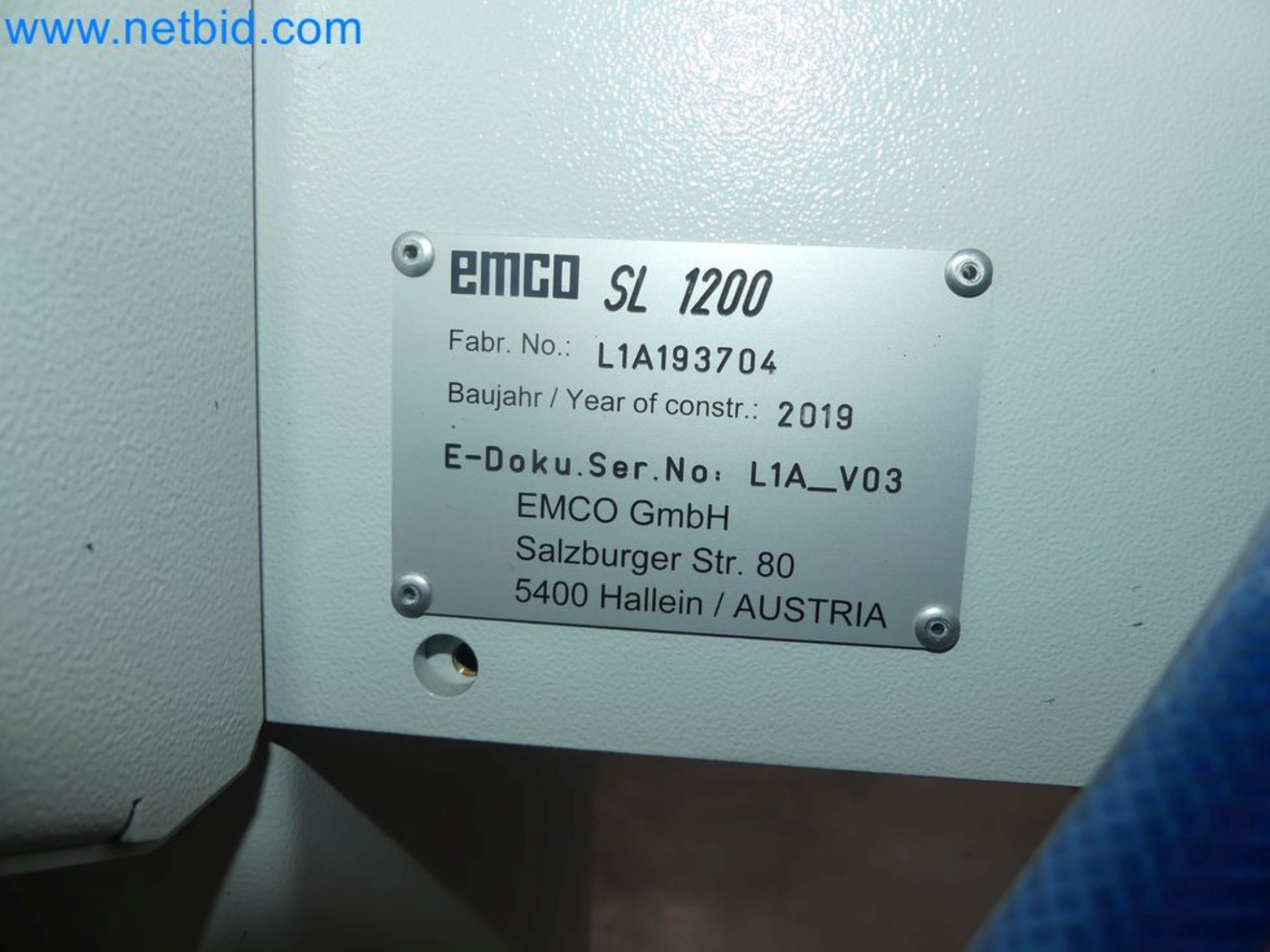 3-axis CNC lathe EMCO Turn E45-3