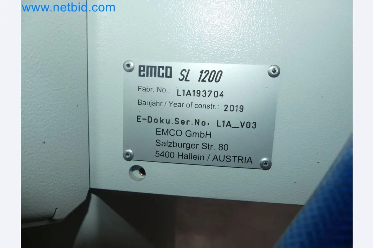 3-axis CNC lathe EMCO Turn E45-3