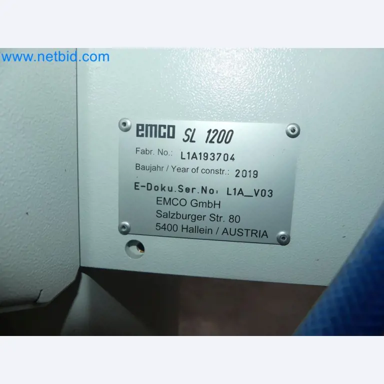 3-axis CNC lathe EMCO Turn E45-3