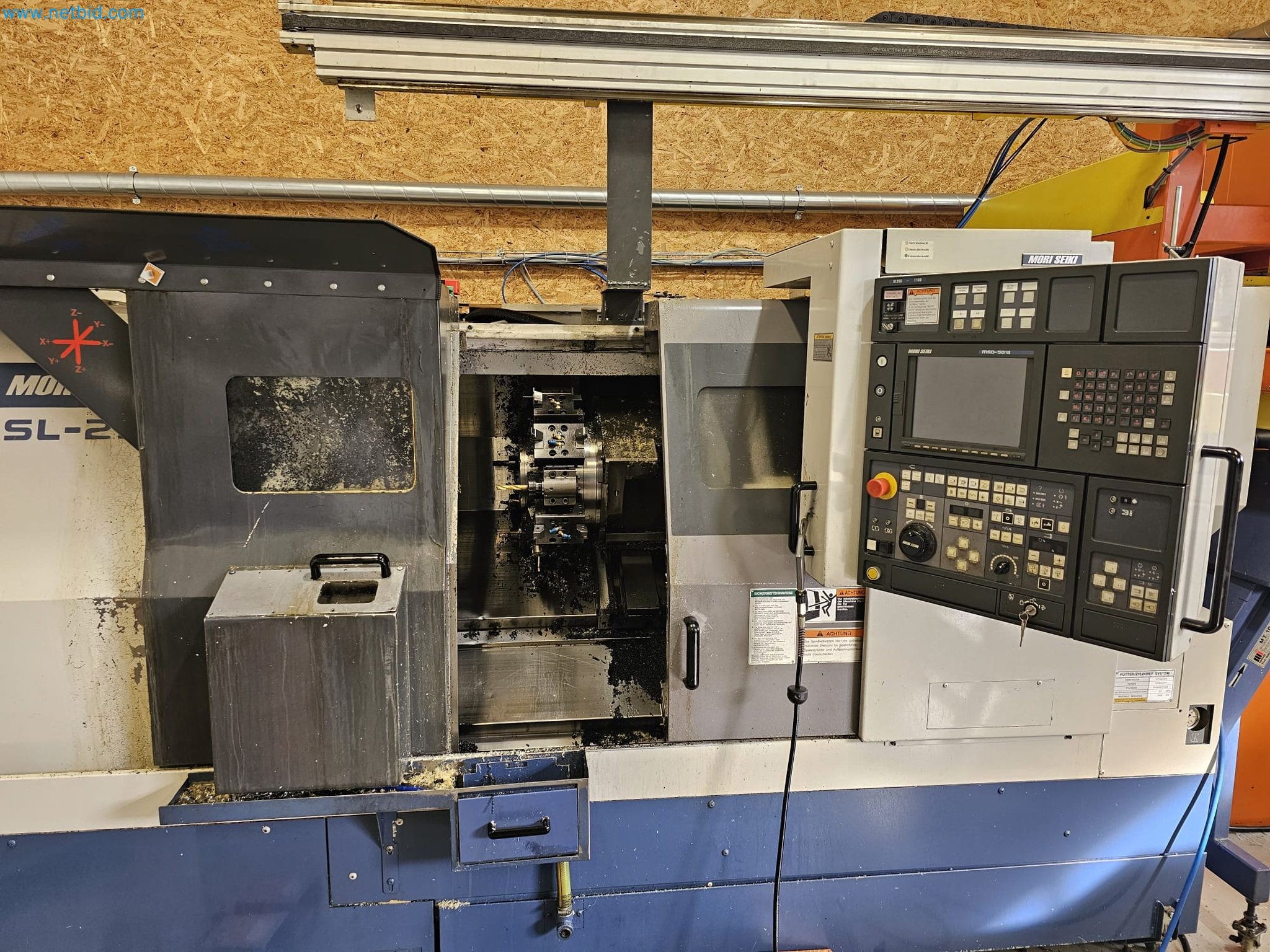 Well-maintained CNC machines from business closure-2