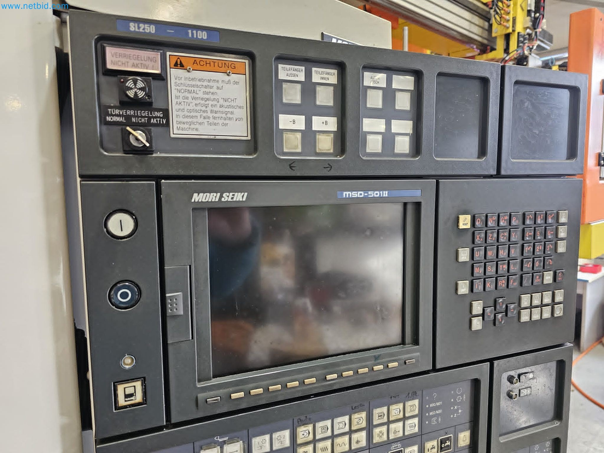 Well-maintained CNC machines from business closure-8