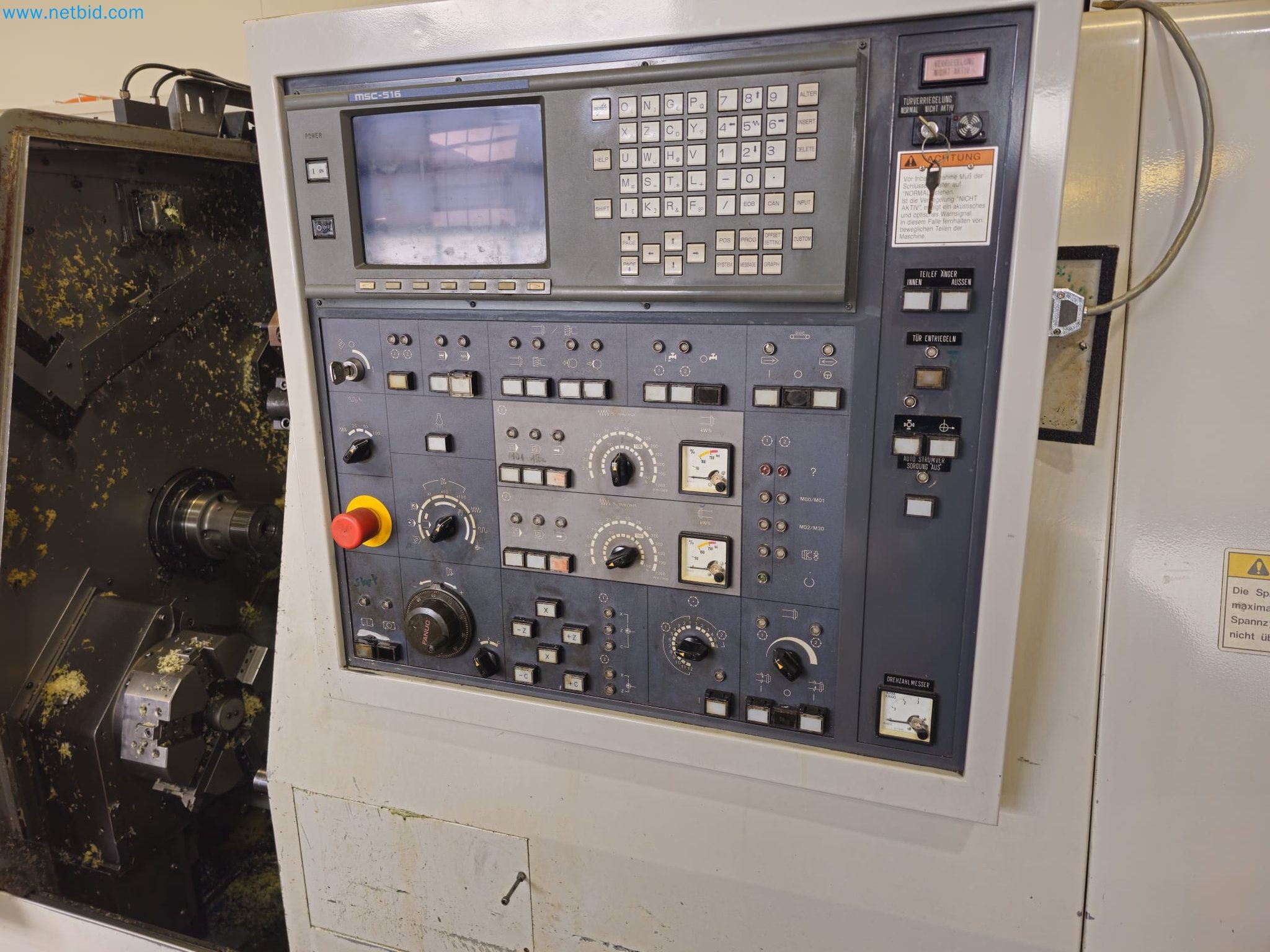 Well-maintained CNC machines from business closure-8