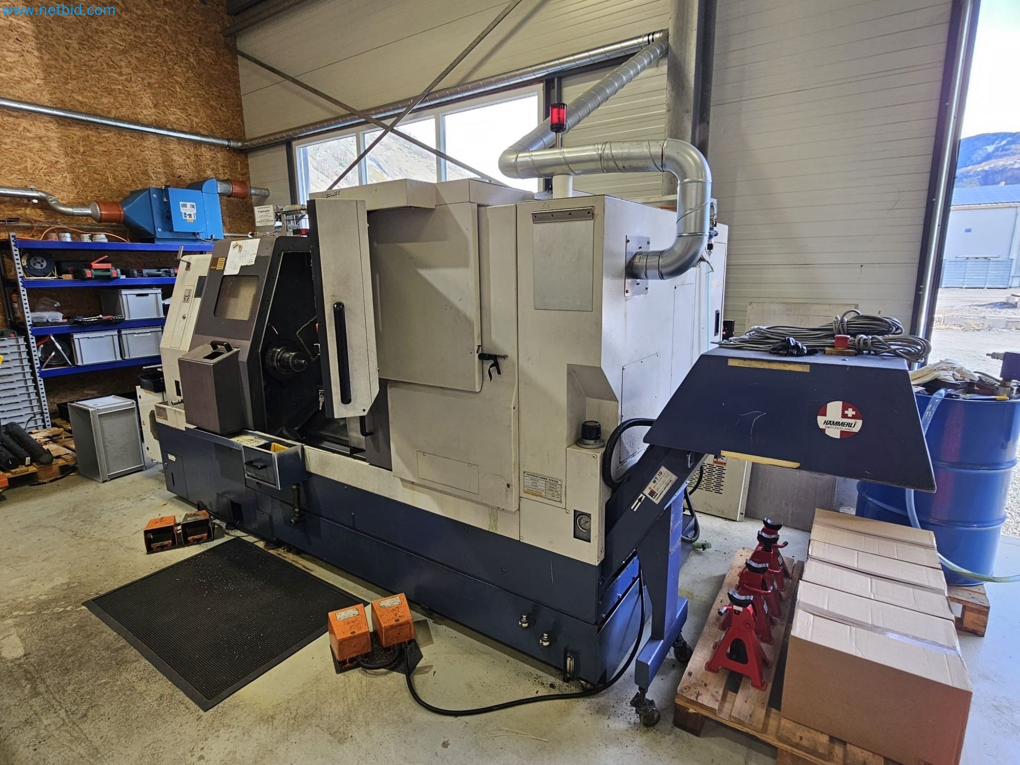 Well-maintained CNC machines from business closure-1