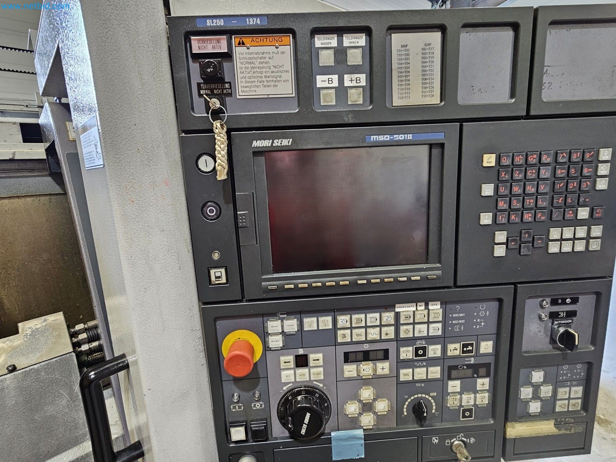 Well-maintained CNC machines from business closure-2