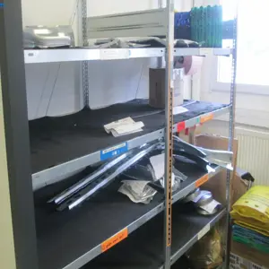 2 lfm. Plug-in shelving Eurokraft