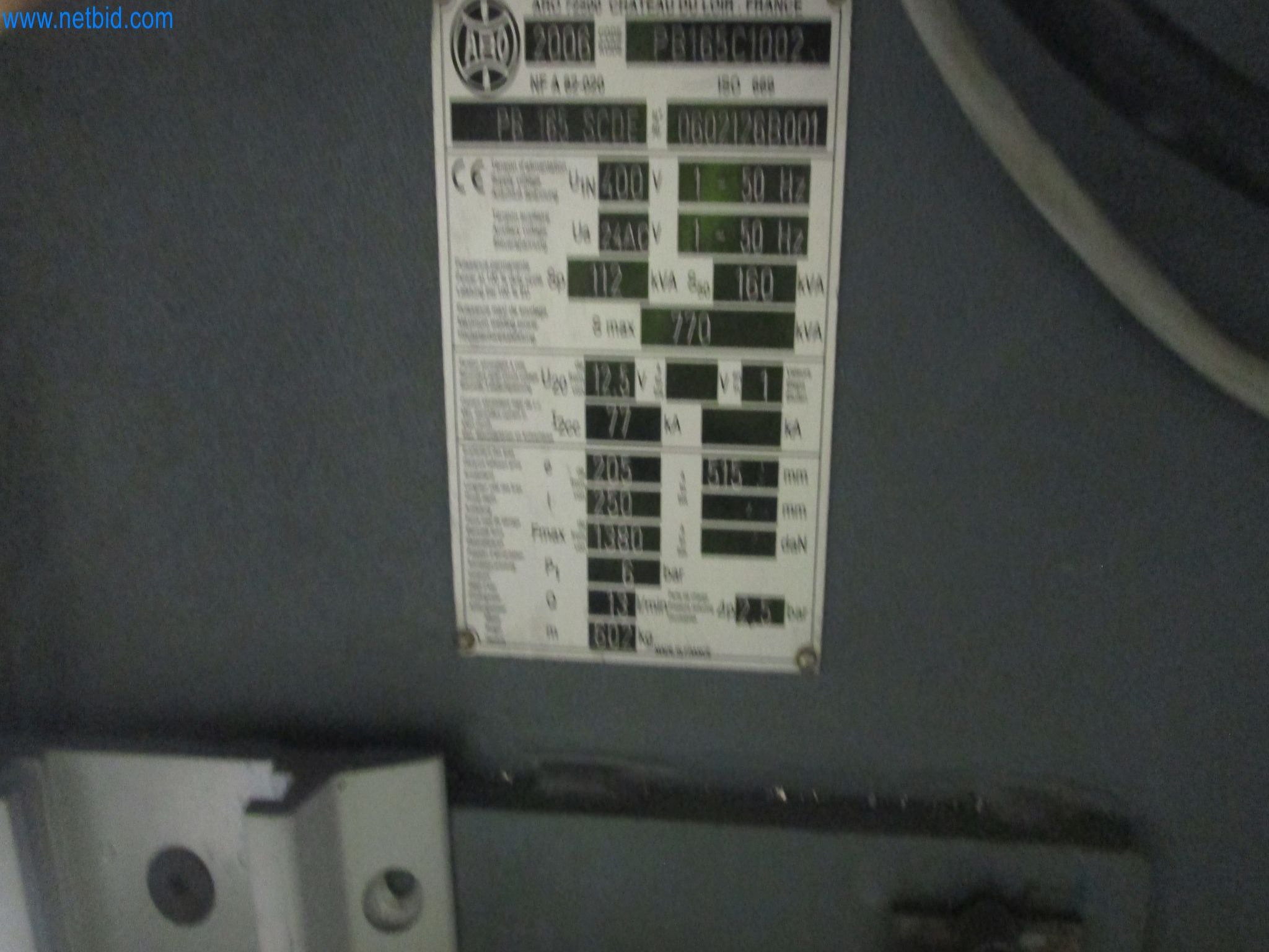 Betriebsstillegung: Produktionsanlagen eines Automobilzulieferers – Allgaier Werke in Frankreich-3