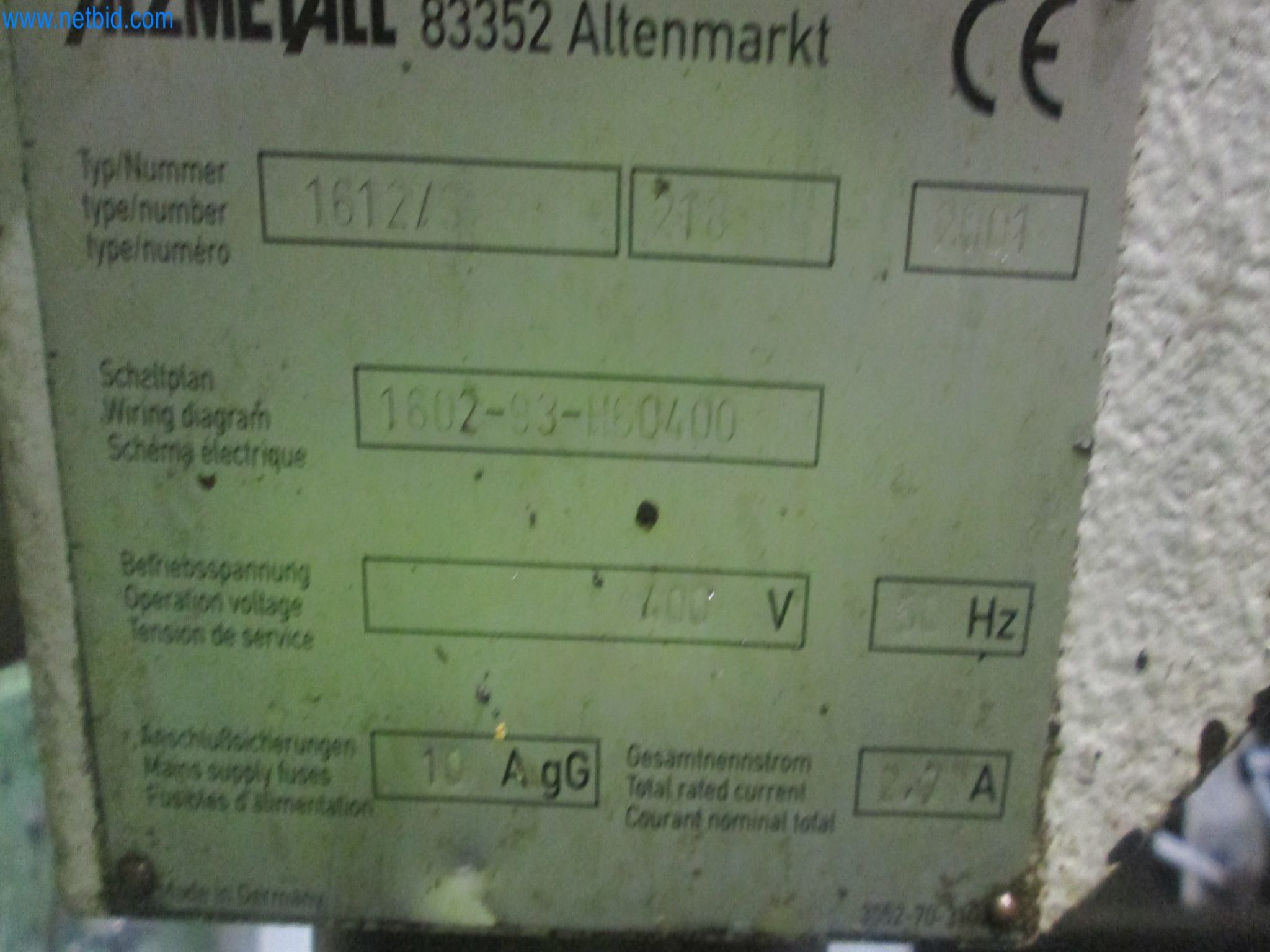 Betriebsstillegung: Produktionsanlagen eines Automobilzulieferers – Allgaier Werke in Frankreich-3