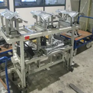 4 Schwerlast-Transportwagen