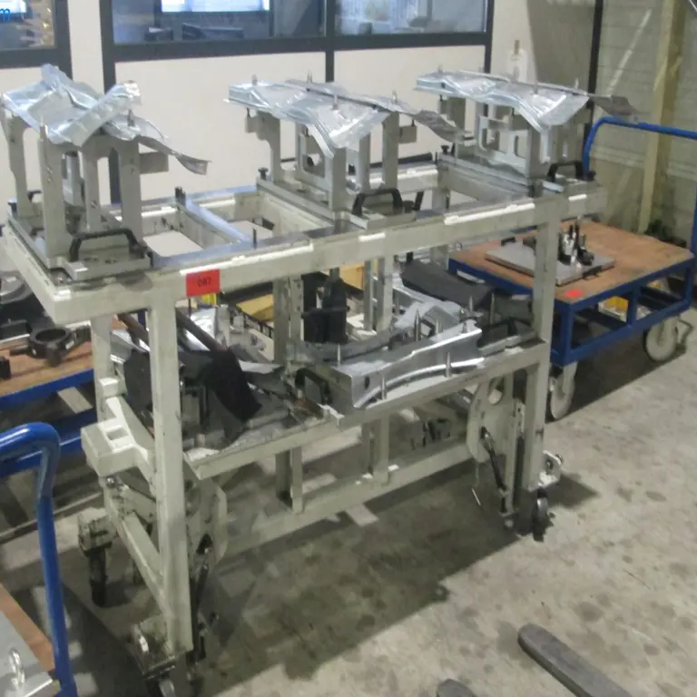 4 Schwerlast-Transportwagen