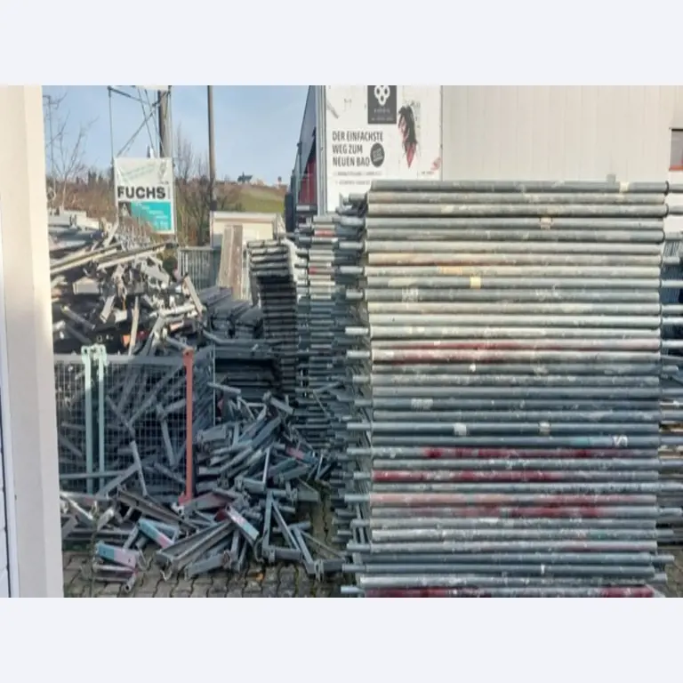 6,400 m² façade scaffolding elements with accessories-2