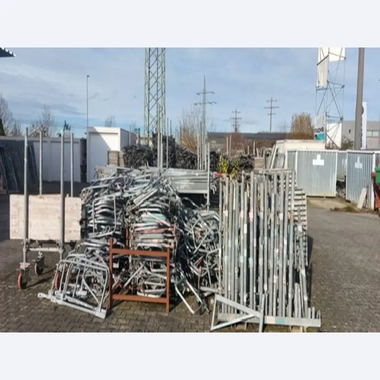 6,400 m² façade scaffolding elements with accessories-3