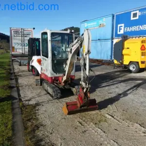TAKEUCHI TB216 mini crawler excavator
