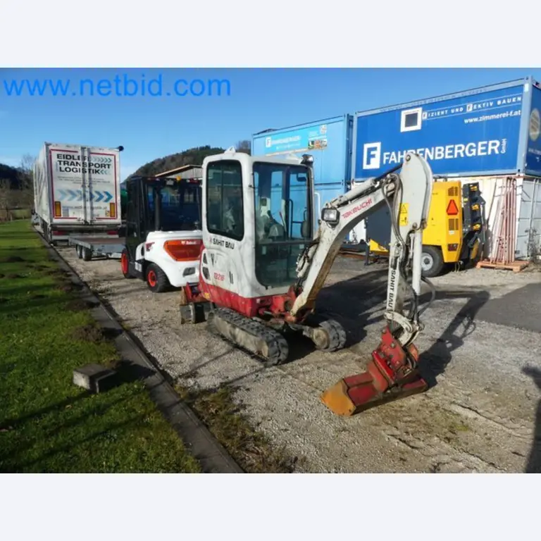 TAKEUCHI TB216 mini crawler excavator-12