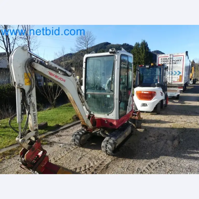 TAKEUCHI TB216 mini crawler excavator-13