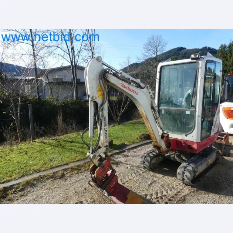 TAKEUCHI TB216 mini crawler excavator-14