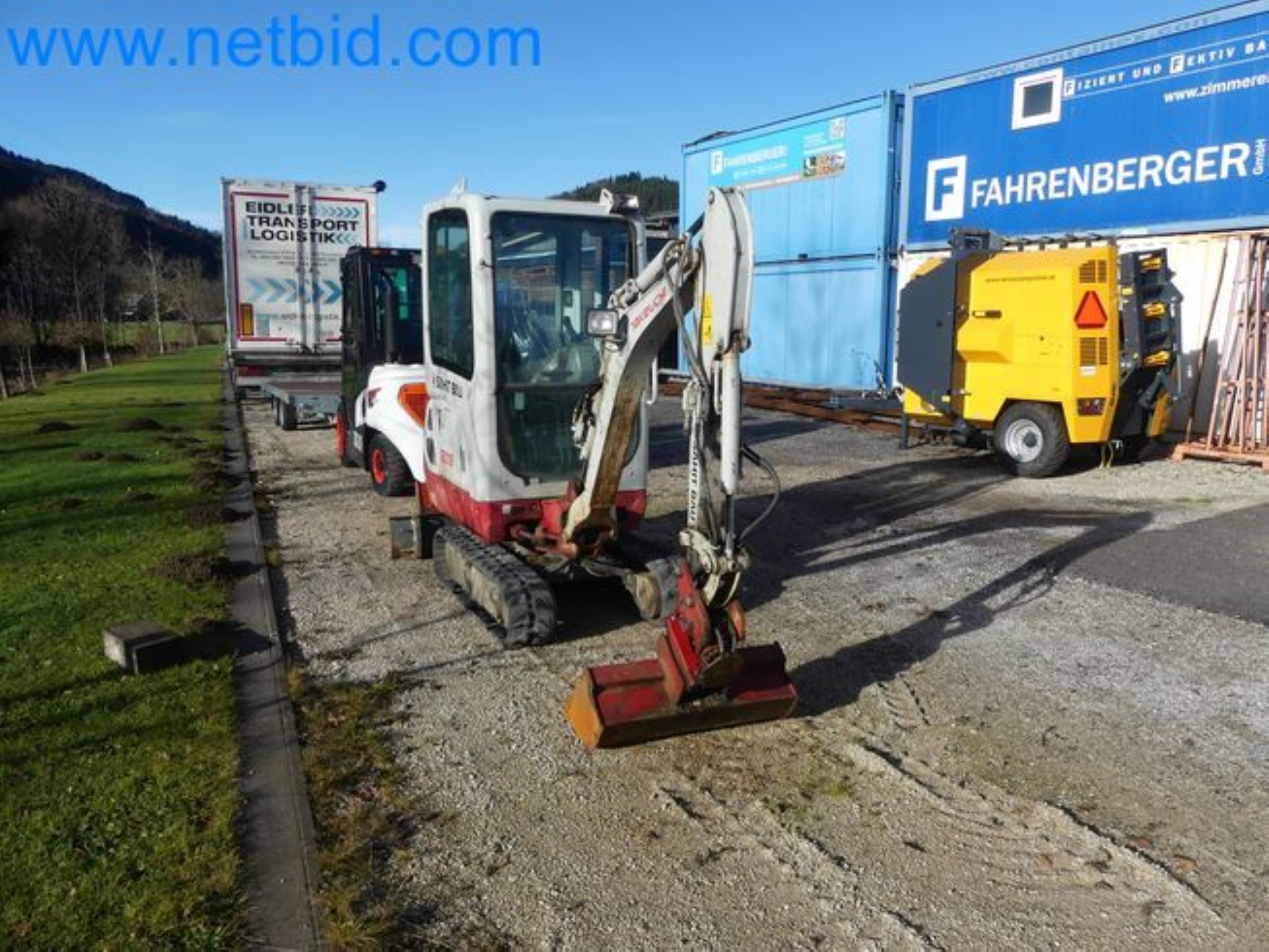 TAKEUCHI TB216 mini crawler excavator-1