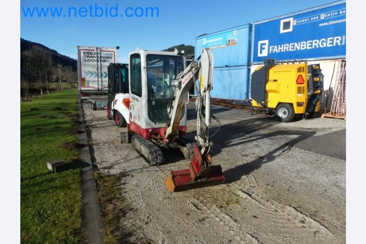 TAKEUCHI TB216 mini crawler excavator-1