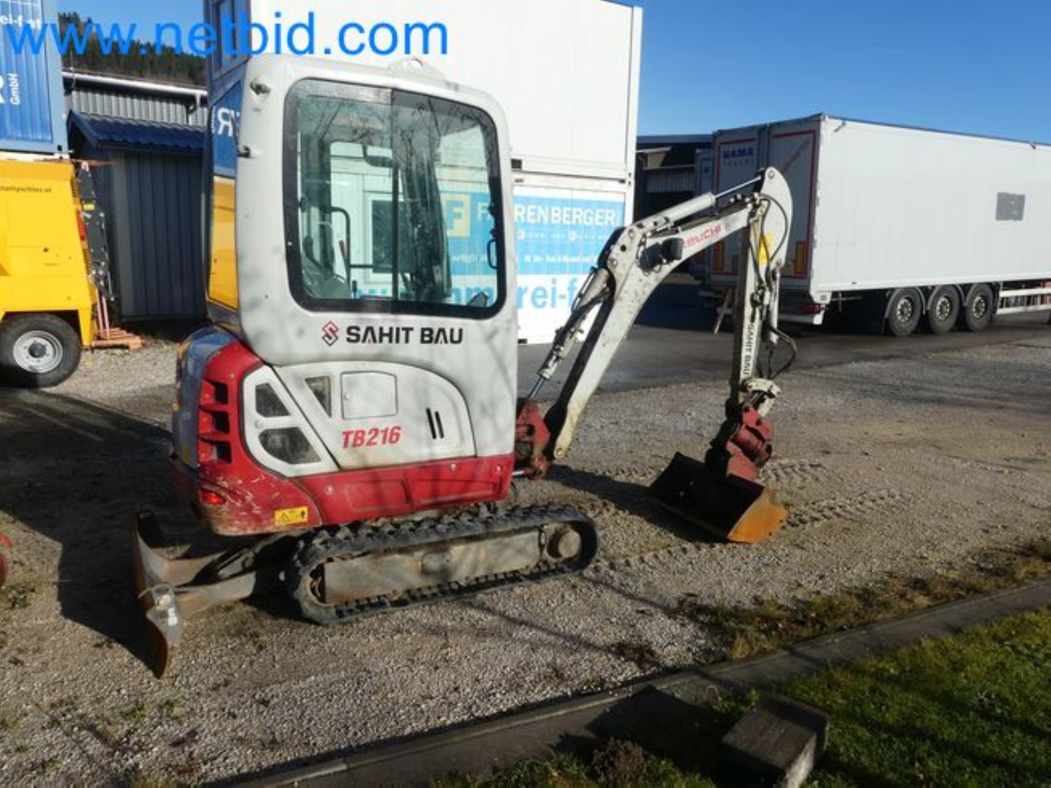 TAKEUCHI TB216 mini crawler excavator-34