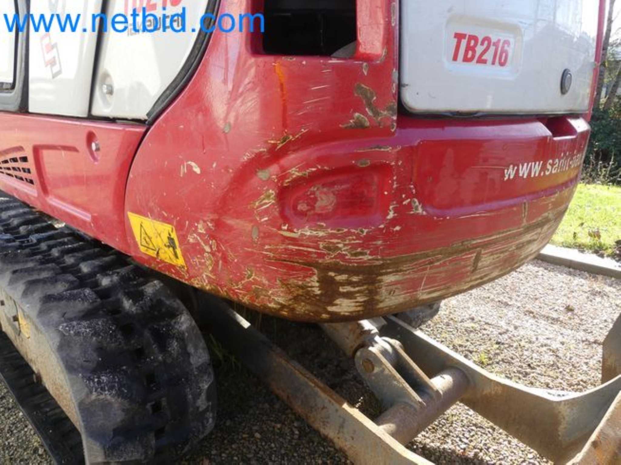 TAKEUCHI TB216 mini crawler excavator-37