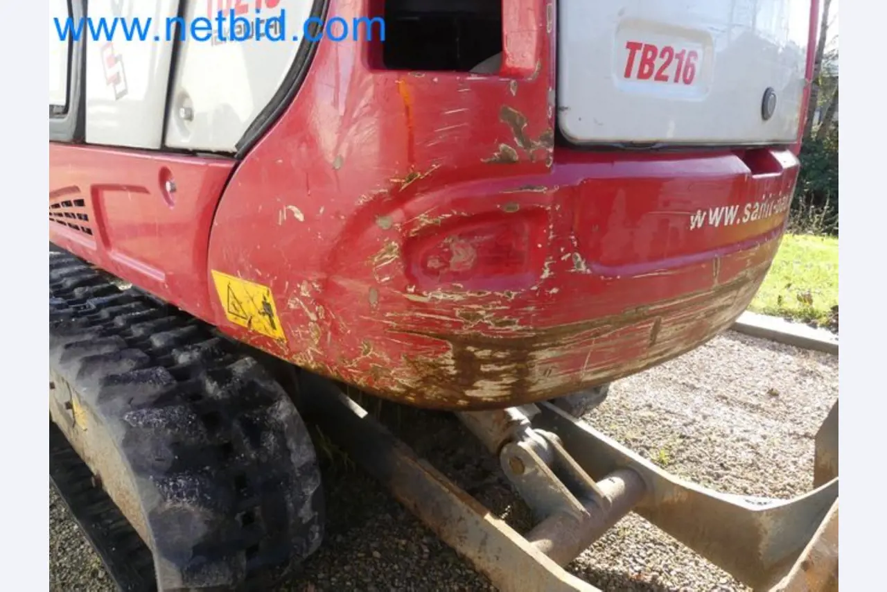 TAKEUCHI TB216 mini crawler excavator-37
