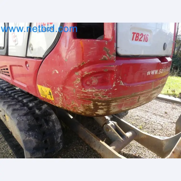 TAKEUCHI TB216 mini crawler excavator-37