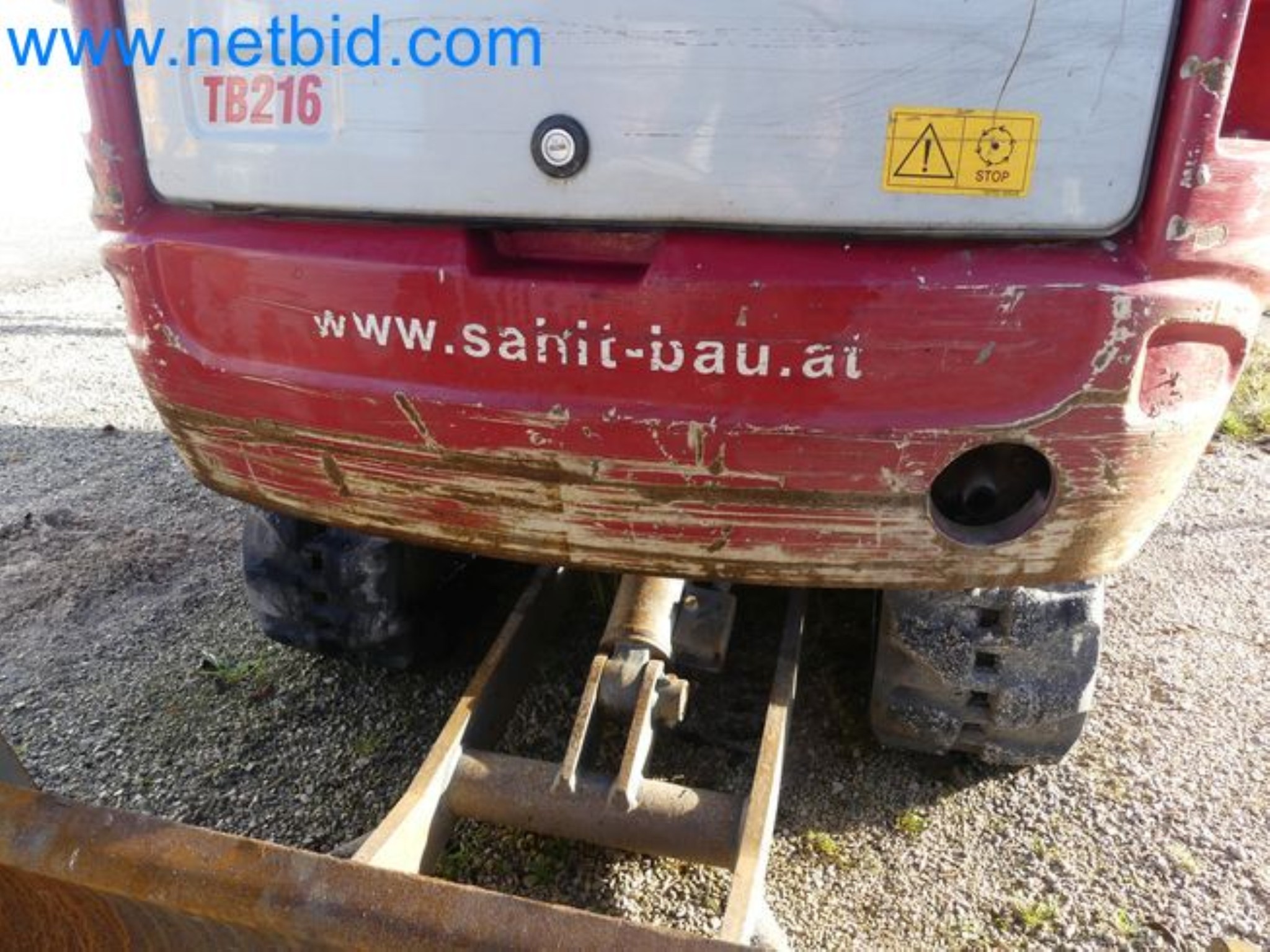 TAKEUCHI TB216 mini crawler excavator-38