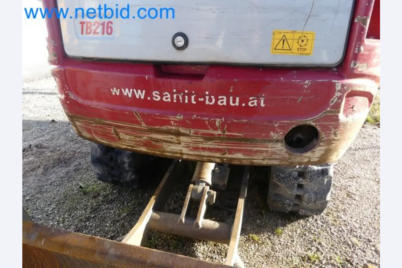 TAKEUCHI TB216 mini crawler excavator-38