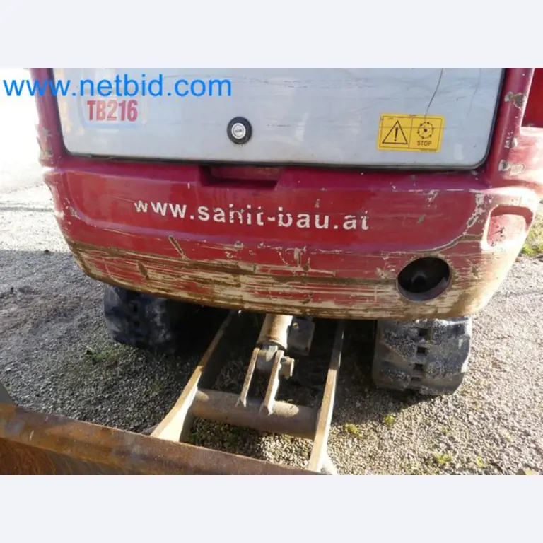 TAKEUCHI TB216 mini crawler excavator-38