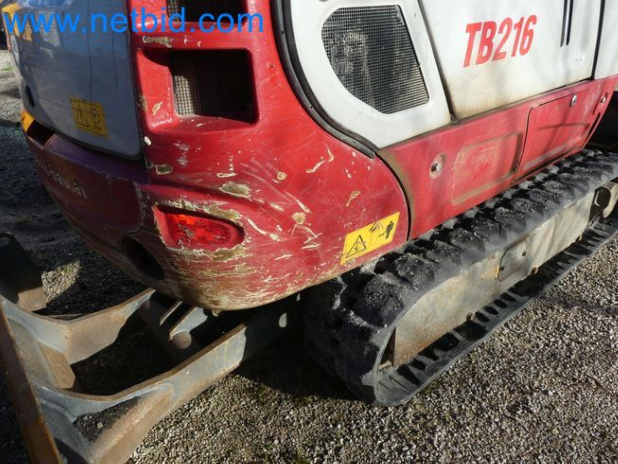 TAKEUCHI TB216 mini crawler excavator-39