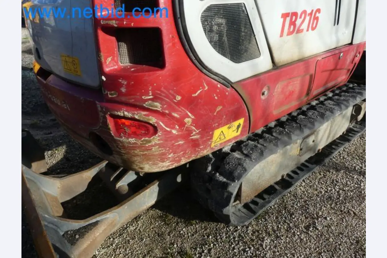 TAKEUCHI TB216 mini crawler excavator-39