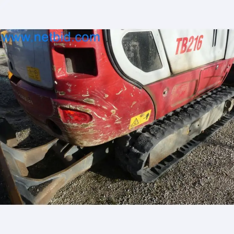 TAKEUCHI TB216 mini crawler excavator-39