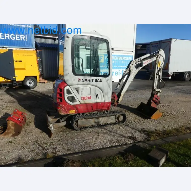 TAKEUCHI TB216 mini crawler excavator-45