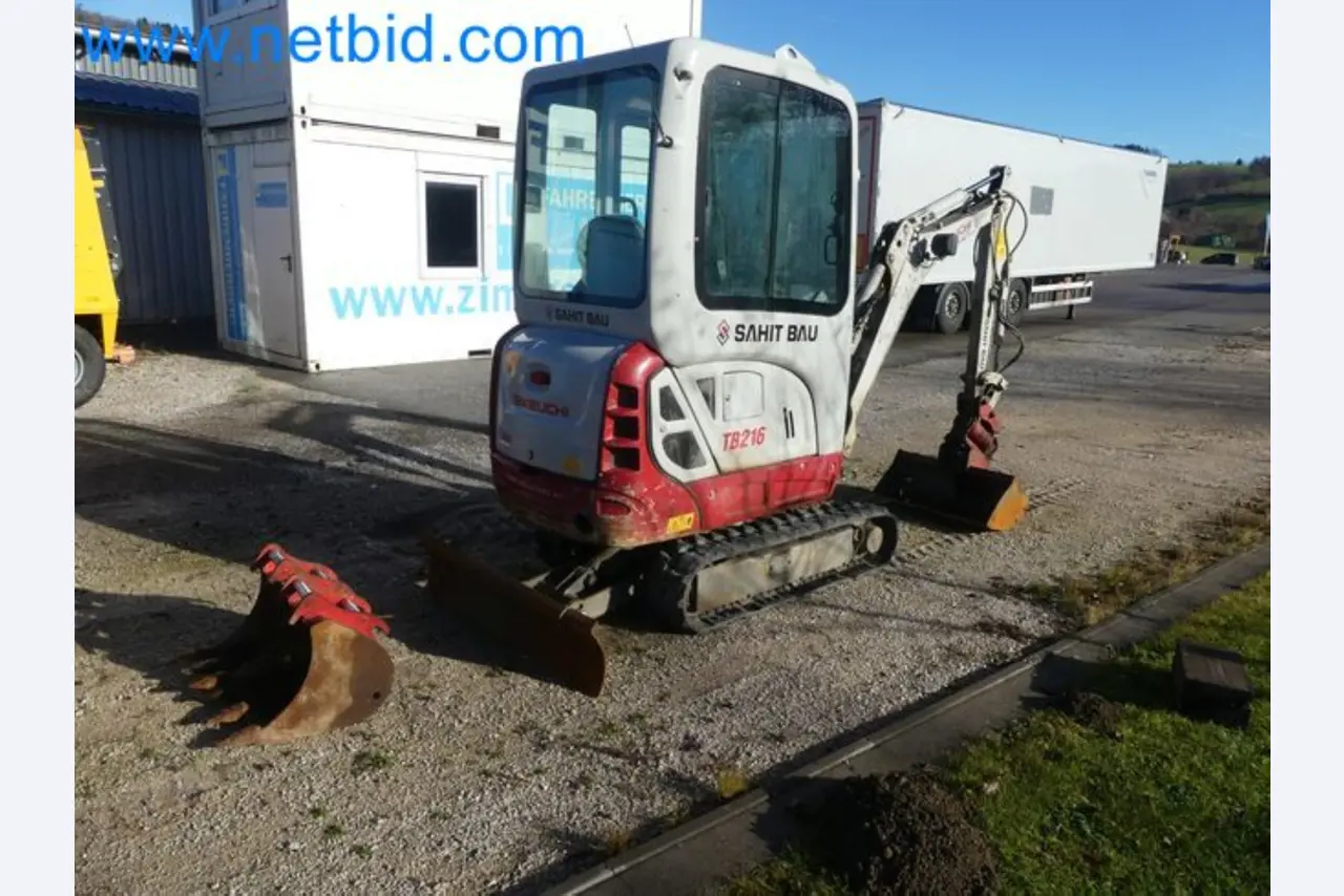 TAKEUCHI TB216 mini crawler excavator-46