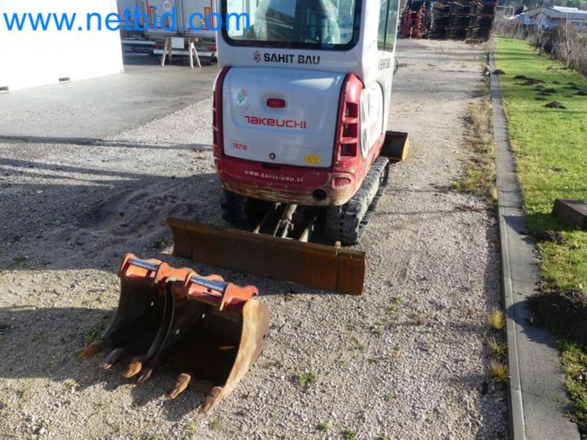 TAKEUCHI TB216 mini crawler excavator-47