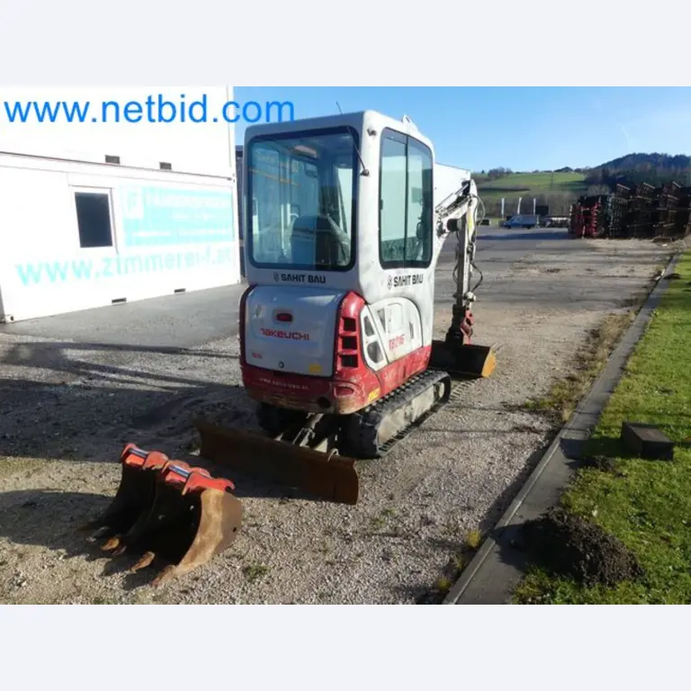 TAKEUCHI TB216 mini crawler excavator-48