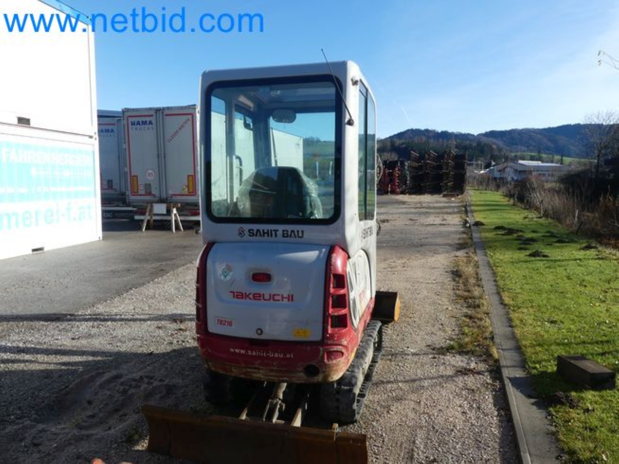 TAKEUCHI TB216 mini crawler excavator-49