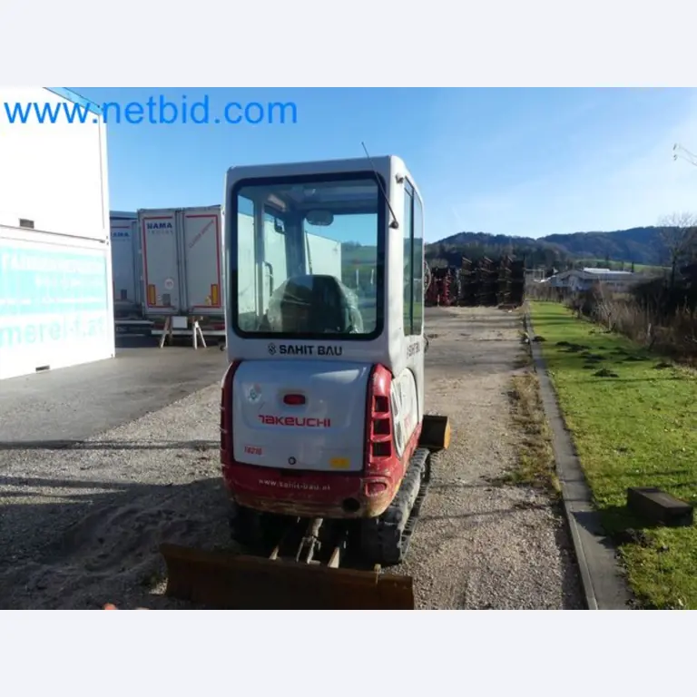 TAKEUCHI TB216 mini crawler excavator-49