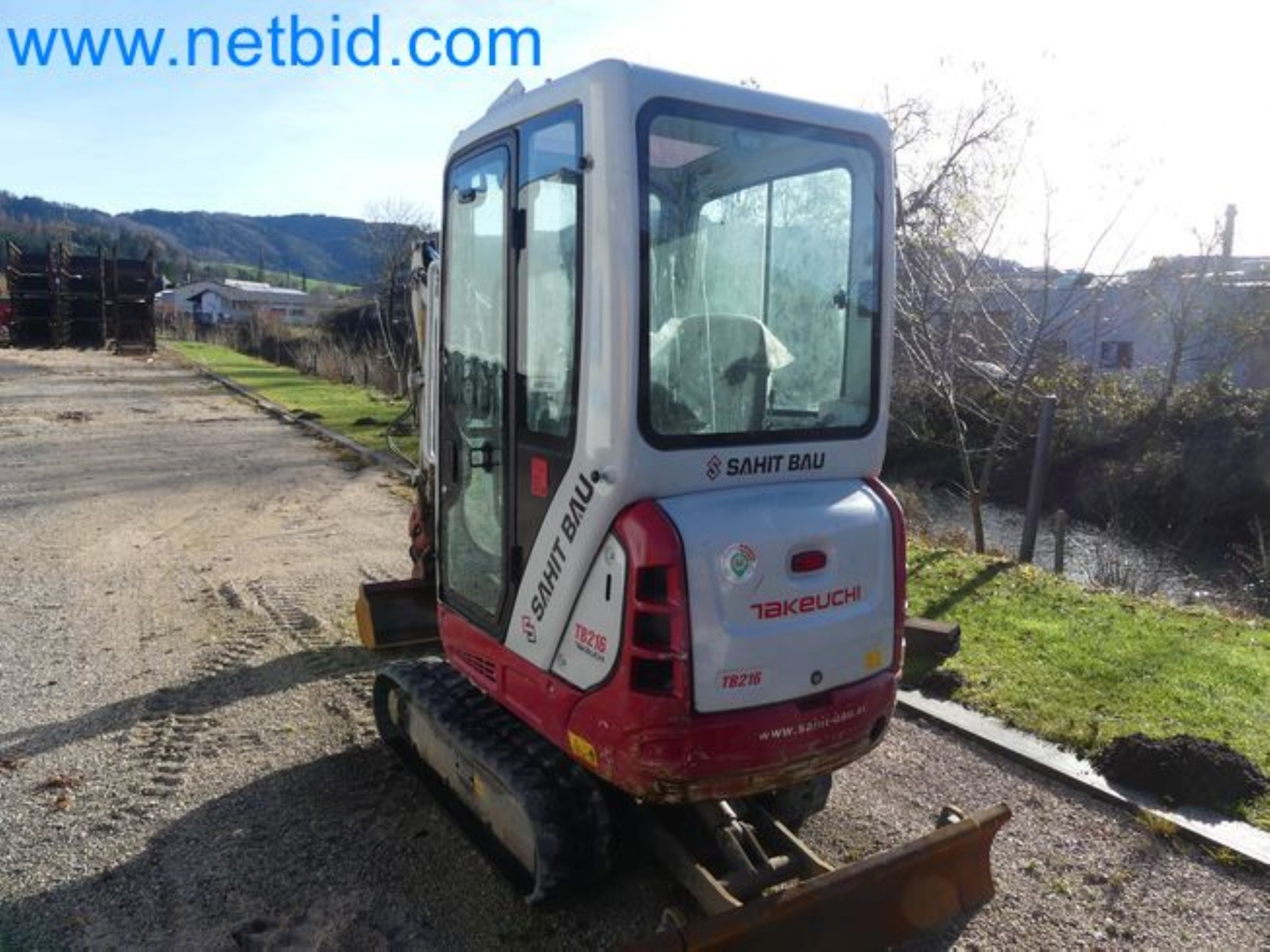 TAKEUCHI TB216 mini crawler excavator-5