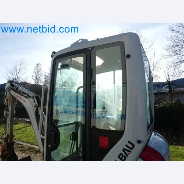 TAKEUCHI TB216 mini crawler excavator-8