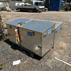 3 Aluminum Tool Boxes Alutec
