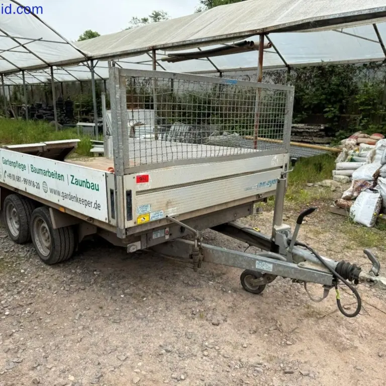 2-axle car trailer (high loader) WM Meyer WM EG-HKC 2371/186