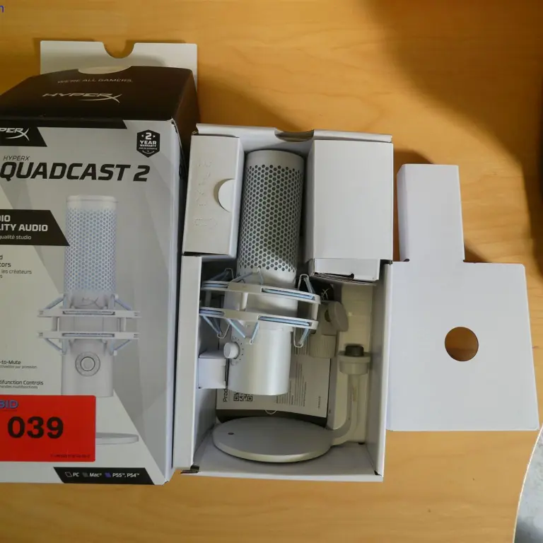 Microphone de studio Hyperx Quadcast 2
