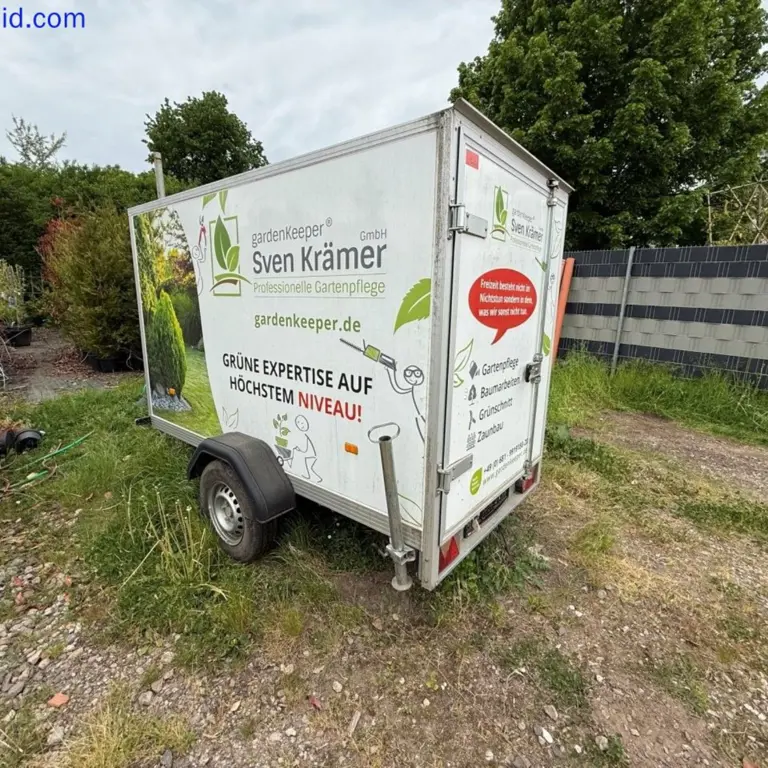 1-axle car trailer (box) Unsinn AS 13-15