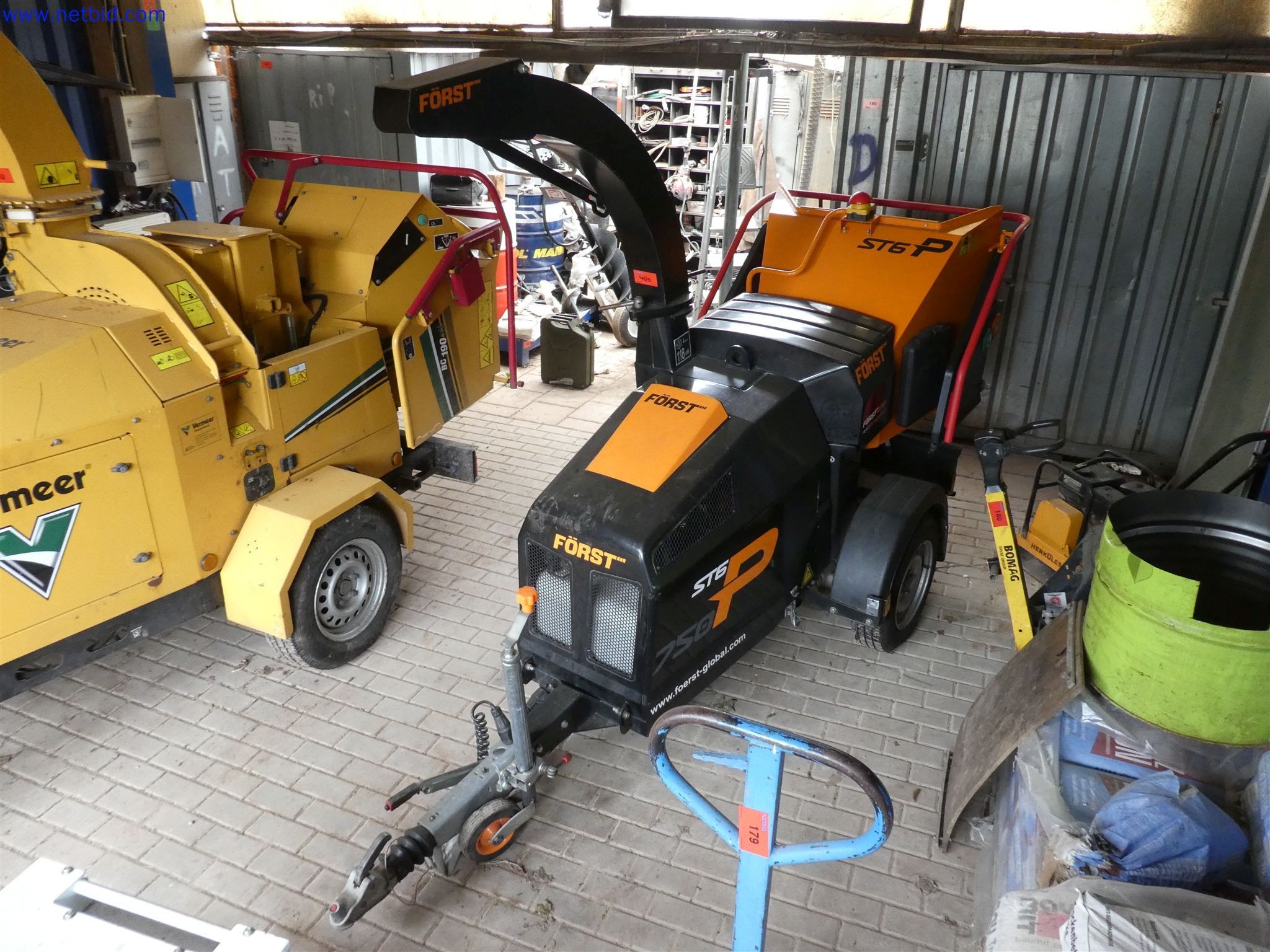Machines de jardinage, pelles, véhicules de chantier & machines forestières-2