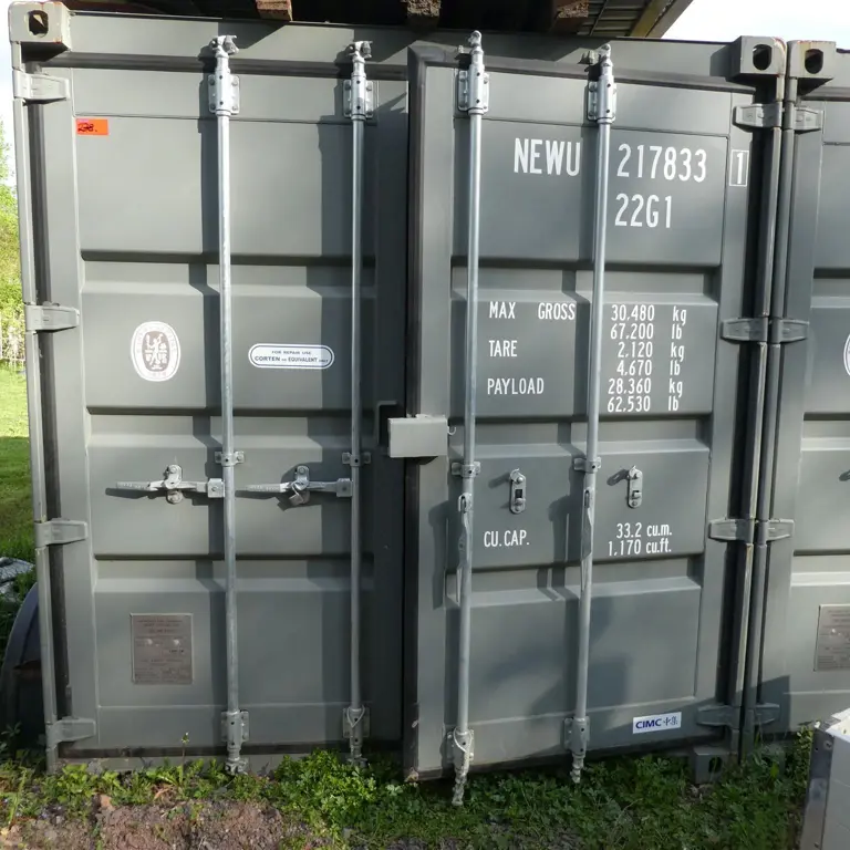 20´-Seecontainer (spätere Freigabe) Cimc 1CC-S195C22