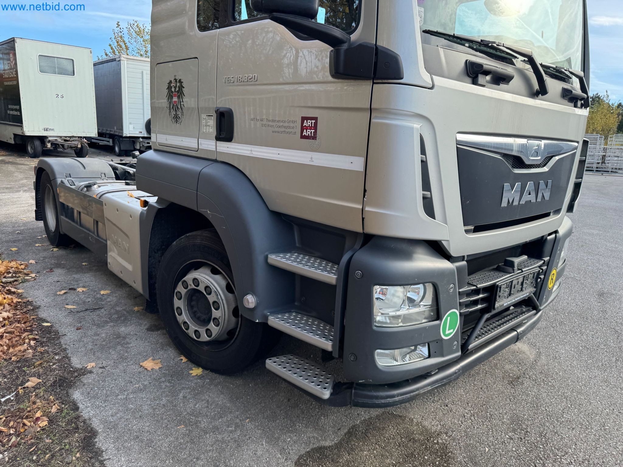 Machines and vehicles of a stage and building services engineering company-11