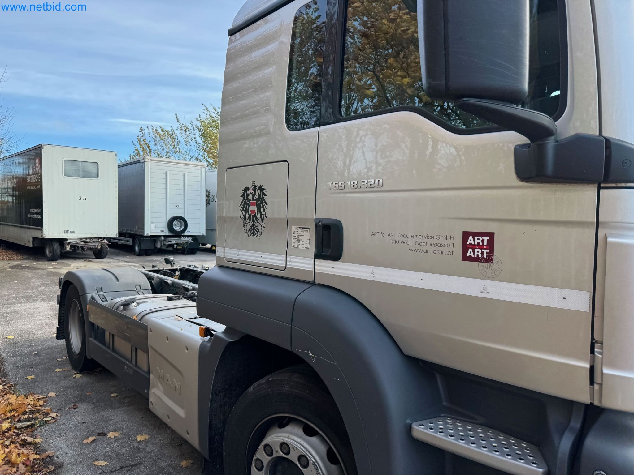 Machines and vehicles of a stage and building services engineering company-13